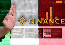 Lanzan nueva advertencia contra Binance en Italia